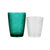 亚克力水杯彩色漱口杯果汁茶杯耐热耐摔 餐厅杯子透明塑料啤酒杯(绿色-大杯 470ml)第5张高清大图