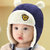 秋冬婴儿套头帽宝宝帽子加绒雷锋帽1-2岁儿童男童女保暖6-12个月(皮粉色)第2张高清大图