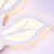 汉斯威诺现代简约卧室新颖创意吸顶花瓣客厅卡通餐厅书房灯奇特个性灯饰具HS102115(54W 中性光 默认值（请修改）)第4张高清大图
