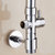 全铜加厚淋浴花洒配件升降杆浴室不锈钢支架淋浴管套装转换分水器(1.5加厚不锈钢管四件套（4分）)第4张高清大图