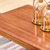 实木餐桌 现代简约餐桌黄金檀木 长方桌 餐厅家具(餐桌【150*81*76cm】)第3张高清大图