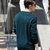 赫驼秋冬新款圆领套头针织衫纯色男士毛衣M1850(紫色 3XL（建议体重200斤左右人购买）)第5张高清大图