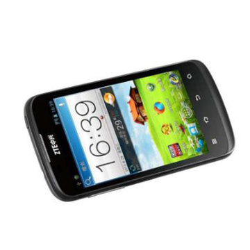 中兴N881E 电信3G  4英寸 安卓双核 500万像素 智能手机 不支持电信4G卡(黑色 官方标配)