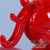 中国龙瓷 纳福貔貅摆件*工艺品开业礼品瓷器摆件德化陶瓷吉祥平安-红(貔貅-大)ZGH0075-1第2张高清大图