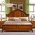 拉斐曼尼 NA003 美式床全实木床1.5米双人床1.8美式乡村家具高箱储物床橡木婚床(B床尾 1.8m*2.0m)第2张高清大图
