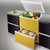 海尔（Haier） LW-120HCD 120升冰柜家用小型抽屉式小冷柜冷藏冷冻柜迷你 黄色第3张高清大图