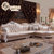 拉斐曼尼 FS029 欧式沙发 法式皮艺沙发组合 奢华实木沙发 客厅沙发(沙发 3+左贵妃)第2张高清大图
