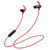 漫步者（EDIFIER）W280BT 磁吸入耳式 运动蓝牙线控耳机 红色第3张高清大图