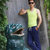 华杰龙HUAJIELONG夏季男士圆领棉背心 男士修身棉纯色男背心夏季(草绿色)第4张高清大图