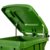俊采云（JunCaiYun)JCY-280户外塑料分类垃圾桶240升挂车桶特加厚大号商用小区带盖轮子(军绿色 JCY-280)第2张高清大图