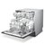 美的(Midea) X3-T 智能洗碗机 全自动家用 8套嵌入式 台式刷碗机第3张高清大图