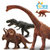活石 仿真恐龙世界  恐龙世界模型玩具 野生动物套装玩偶玩具(棘背龙（盒装）)第4张高清大图