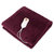 爱贝斯法兰绒电热毯调温披肩毯单人被子午睡毯(紫红色AC4104 150*80CM)第2张高清大图