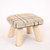 缘诺亿 蘑菇创意换鞋凳儿童矮凳四脚方凳可拆洗家居凳实木卡通凳ht-005#(蓝色 24小时内发货)第3张高清大图
