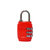 苏识 ZCC303红 三位密码锌合金密码锁（计价单位：个）红第4张高清大图