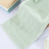 三利 纯棉A类标准简约素雅毛巾超值3条装 每条均独立包装34×71cm（新疆西藏青海不发货）(豆绿+米色+浅蓝 毛巾)