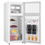 容声(Ronshen) BCD-120KT2  120立升 双门 冰箱 时尚外观 雅典金第4张高清大图