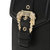 Versace Jeans Couture范思哲 女士Baroque搭扣手提单肩斜挎手机包 71VA4BFL 71578(899 黑色)第8张高清大图