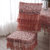 木儿家居桌布布艺长方形茶几欧式蕾丝圆桌桌椅套装防尘罩红小桌布(香气怡人 150*200cm)第5张高清大图