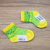 史努比 正品新款春夏纯棉婴幼儿宝宝网眼袜 S4102(绿黄 9-11cm(6-12个月）)第2张高清大图