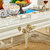 拉斐曼尼 GFT001 餐厅家具欧式奢华实木6人饭桌长方形法式奢华餐桌椅组合(一桌四椅)第4张高清大图