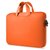 笔记本内胆包手提包双向拉锁电脑包 隐藏手提 多功能侧袋 可做内胆(11寸-橙色)第5张高清大图