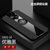 VIVO S6手机壳布纹磁吸指环s6超薄保护套步步高S6防摔商务新款(黑色磁吸指环款)第2张高清大图