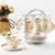 欧式骨瓷咖啡杯英式咖啡具套装个性创意陶瓷茶具套装花茶杯送架子(妖娆(带内花)6杯碟+收纳架+6个钢)第3张高清大图