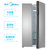 美的（Midea） 629升美的冰箱双开门家用智能变频对开门美的电冰箱  BCD-629WKPZM(E) 星际银第5张高清大图