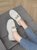 真皮女鞋软皮羊皮单鞋春季2022年新款厚底乐福鞋英伦风黑色小皮鞋(35 米色/5725(跟高4cm))第5张高清大图