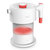 德尔玛电热水壶1秒折叠小如汉堡 烧水 冲奶 咖啡 通过欧盟RoHS FDA认证DEM-DH202白第6张高清大图