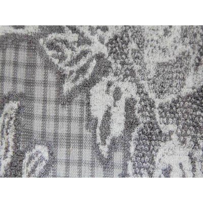 【浴巾竹纤维】巾品世家（JPNSKA）2152竹纤维富贵牡丹套巾3件套装（棕色）毛巾套装