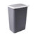 干湿分离垃圾桶家用大号厨房客厅垃圾箱可拼接手压式带盖分类拉圾筒3个装(默认 默认)第3张高清大图