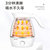 美菱MH- ZD01电水壶折叠水壶 家用旅行便携电热水壶烧水壶 食品级硅胶智能防干烧(白色)第3张高清大图