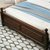 冬巢 床美式皮床实木床卧室家具1.5米 1.8米大床皮质软靠包床(抽屉床 单床 默认版本)第3张高清大图