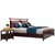 中式实木床1.8米双人床主卧床第5张高清大图