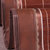 【京好】折叠凉席 现代简约环保水磨木纹双面碳化竹席子 夏季可折叠空调席A112(花样年华不带枕套 1.8*2米)第3张高清大图
