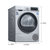 西门子 WG54A1A80W+WQ55A2D80W  10公斤全自动滚筒洗衣机+10公斤防皱烘干热泵干衣机第5张高清大图