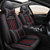 2021新款比亚迪元Pro全包汽车坐垫BYD元ev360专用四季通用座椅套(黑色舒适冰丝P810(全包))第3张高清大图