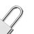 苏识 ISY950 长粱仿不锈钢叶片锁挂锁 （计价单位：个） 银色第4张高清大图