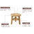 匠林家私凳子家用实木矮椅(重烧型 方形)第3张高清大图