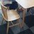 一米色彩 实木餐桌椅组合 饭桌 北欧简约现代橡胶木质原木色家具1.3米1.5米1.6M小户型桌子日式家用吃饭桌椅餐厅家具(地中海榉木色 单桌)第4张高清大图