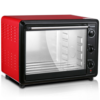 科荣（KERONG）电烤箱KR-50-60（A）（红黑色）（60L超大容量，上下管单独加热，三种烘烤模式，精准控温）