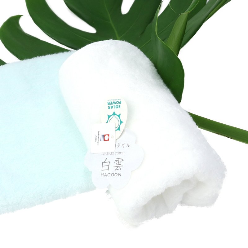 日本直采 白云今治毛巾森商事白云全棉擦手巾 毛巾 浴巾(手巾白)
