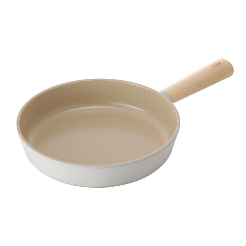 韩国原装进口fika陶瓷不粘锅家用迷你平底煎锅烙饼电磁炉燃气灶用fika