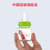 运智贝玻璃果汁奶瓶初生婴儿宝宝喝水奶瓶防呛喂药便携小奶瓶60ml(粉色 裸瓶)第4张高清大图