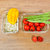 西派珂耐热玻璃保鲜盒儿童水果盒烤箱玻璃烘焙碗微波盒冰箱收纳盒(370ml白色盖子)第4张高清大图