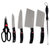 丰力力拓系列七件套刀L-726 厨房刀具 菜刀第2张高清大图