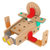 德国Classicworld进口榉木积木组合拼装搭建大集合创意儿童立体拼图拼插玩具(DABA拼装集合)第3张高清大图