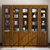 亚格林  中式 实木书柜带门自由组合3 4 5 6门中式书橱带玻璃门(海棠色 二门)第3张高清大图